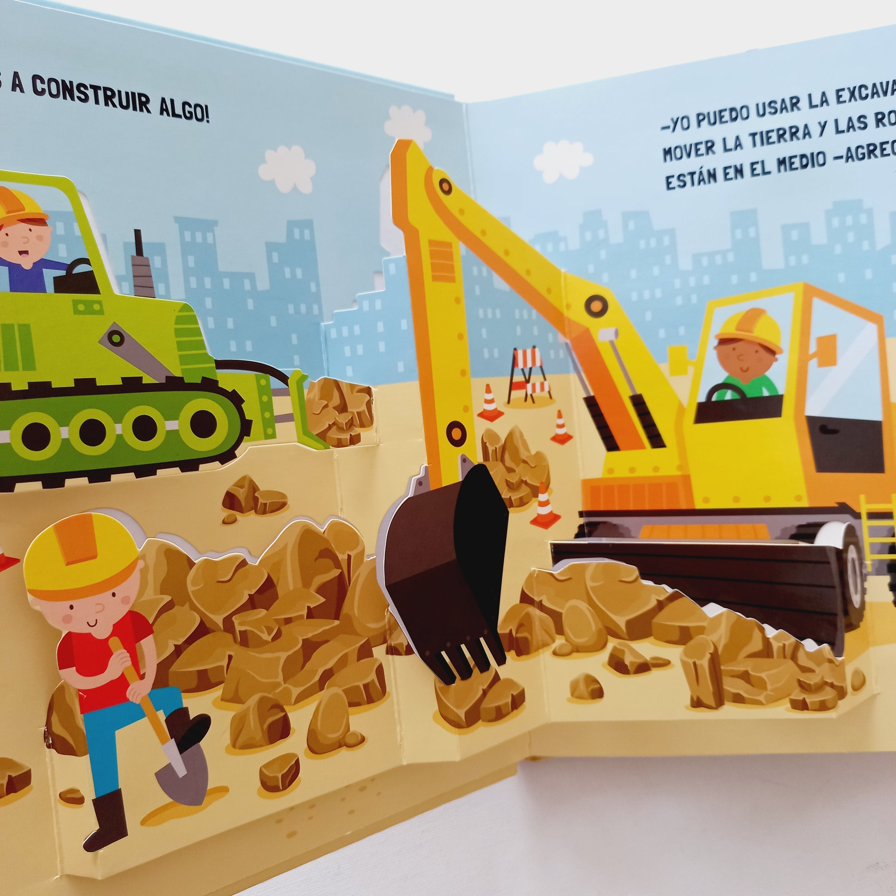 Diversión en la construcción. Pop - up Diversión en la construcción. Pop - up